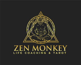 Zen Monkey Life Coaching &amp; Tarot entry by red spartan