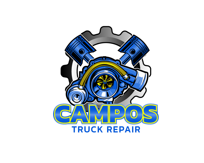 Truck Repair Company Logo