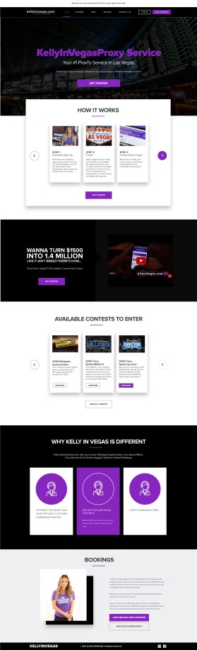 KellyInVegas Proxy Service entry by lp_barcenas