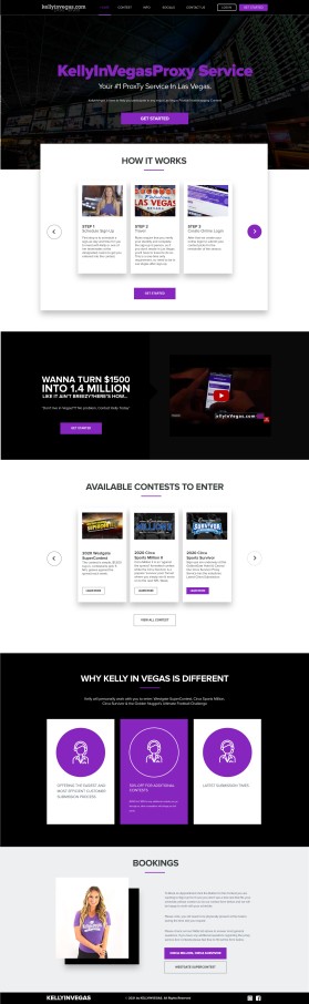 KellyInVegas Proxy Service entry by lp_barcenas