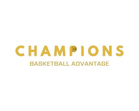 CHAMPIONS Basketball Advantage (Basketball Advantage is a subtitle and should be in smaller font) entry by fiedlerdesign