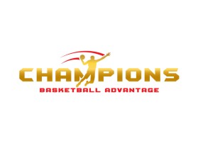 CHAMPIONS Basketball Advantage (Basketball Advantage is a subtitle and should be in smaller font) entry by ninjadesign