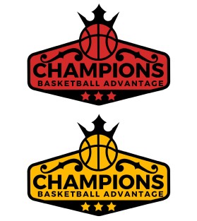 CHAMPIONS Basketball Advantage (Basketball Advantage is a subtitle and should be in smaller font) entry by Ns0211@