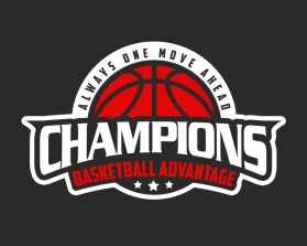 CHAMPIONS Basketball Advantage (Basketball Advantage is a subtitle and should be in smaller font) entry by Ronnie Bantillo ll