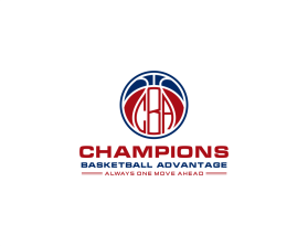 CHAMPIONS Basketball Advantage (Basketball Advantage is a subtitle and should be in smaller font) entry by andi suhendi