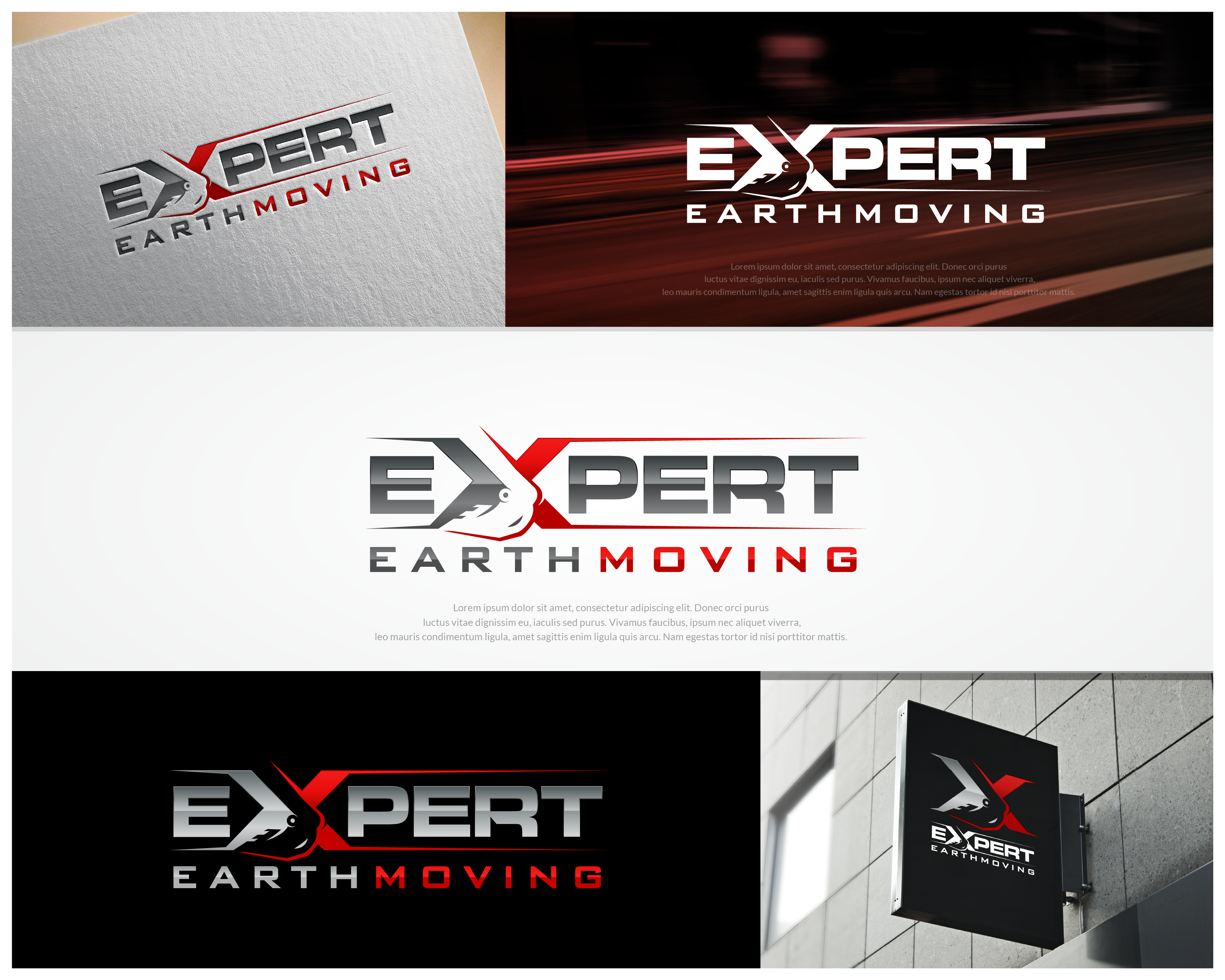 Logo Design for Expert Earthmoving