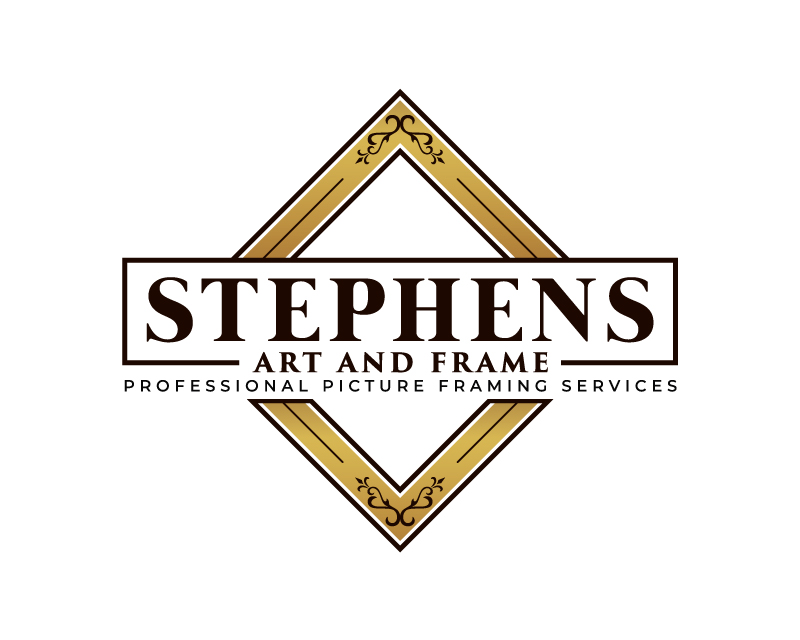 Logo Design for Stephens Art and Frame