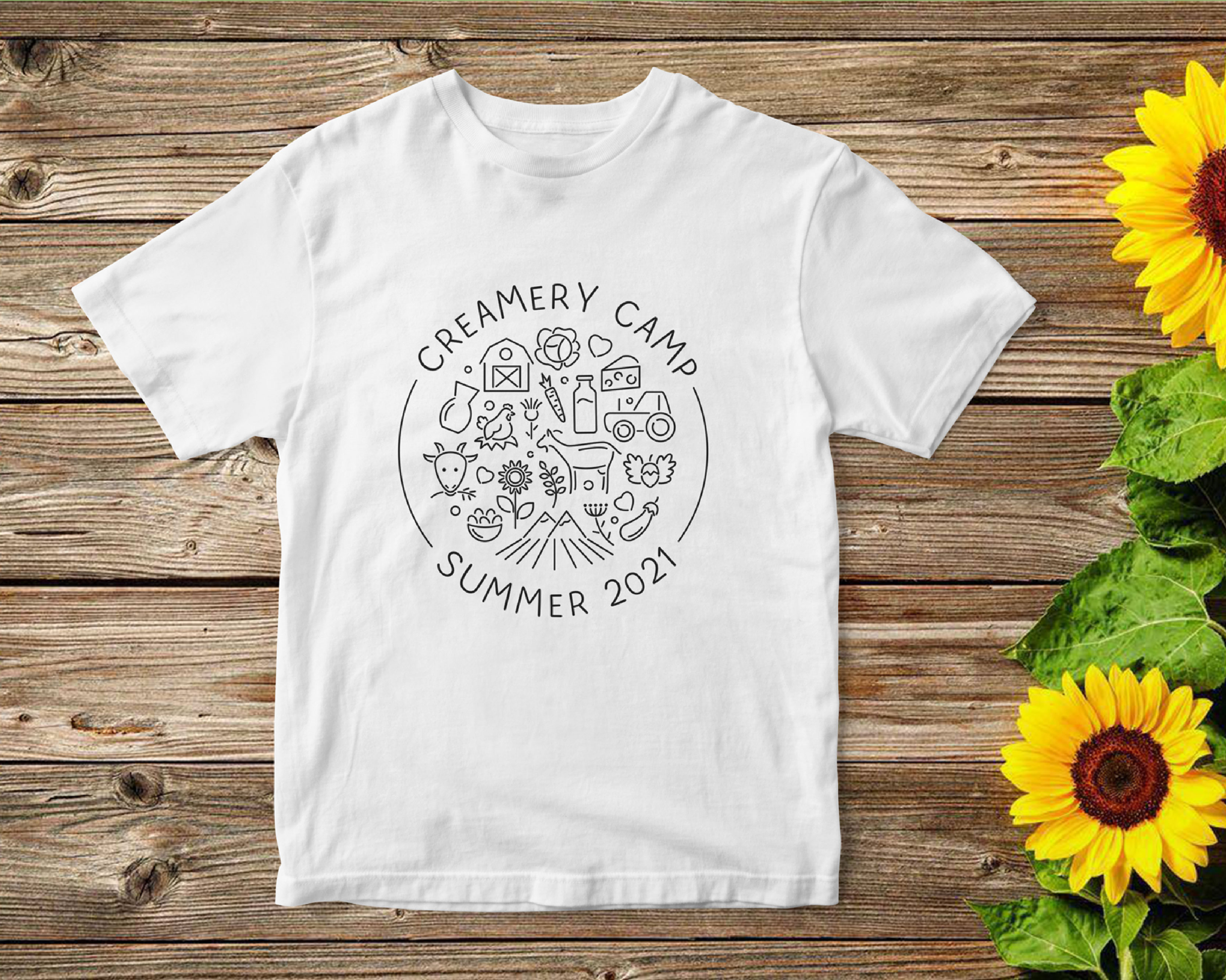 Logo Design for Creamery Camp