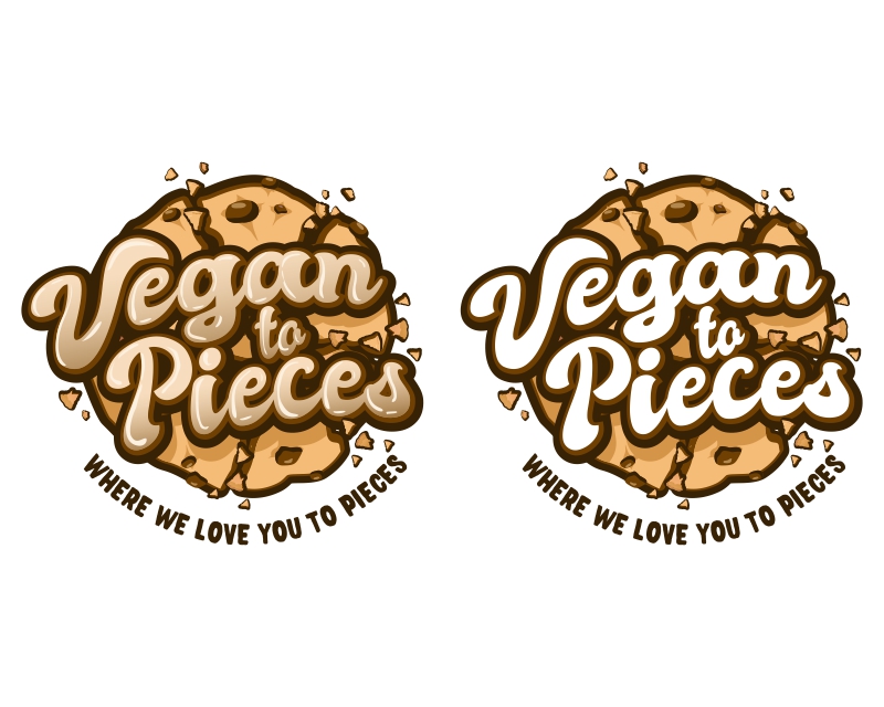 Logo Design for Vegan to Pieces