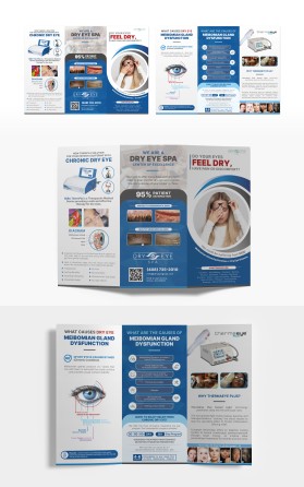 Dry Eye Brochure entry by kajananstudios