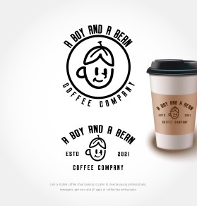 A BOY AND A BEAN COFFEE COMPANY entry by D'creator