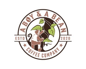 A BOY AND A BEAN COFFEE COMPANY entry by ninjadesign