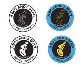 A BOY AND A BEAN COFFEE COMPANY entry by alfa1logos