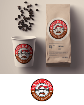 A BOY AND A BEAN COFFEE COMPANY entry by paczgraphics
