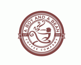 A BOY AND A BEAN COFFEE COMPANY entry by artsword
