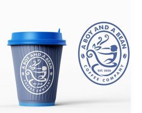 A BOY AND A BEAN COFFEE COMPANY entry by artsword