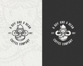 A BOY AND A BEAN COFFEE COMPANY entry by Edison Salomon