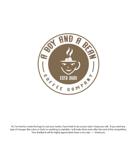 A BOY AND A BEAN COFFEE COMPANY entry by ENVIRON