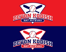 Devon Kodish bat mitzvah  entry by joegdesign