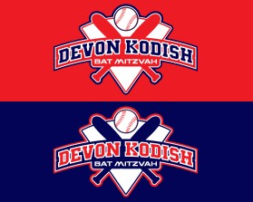 Devon Kodish bat mitzvah  entry by joegdesign