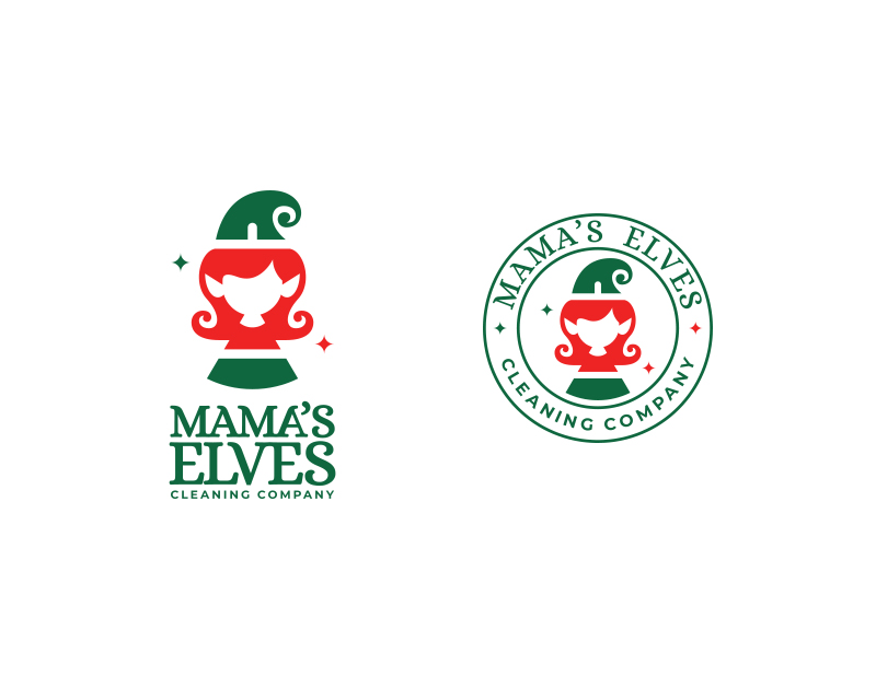 Logo Design entry 2334021 submitted by taks0not to the Logo Design for Mama's Elves Cleaning Company run by cjtopolewski