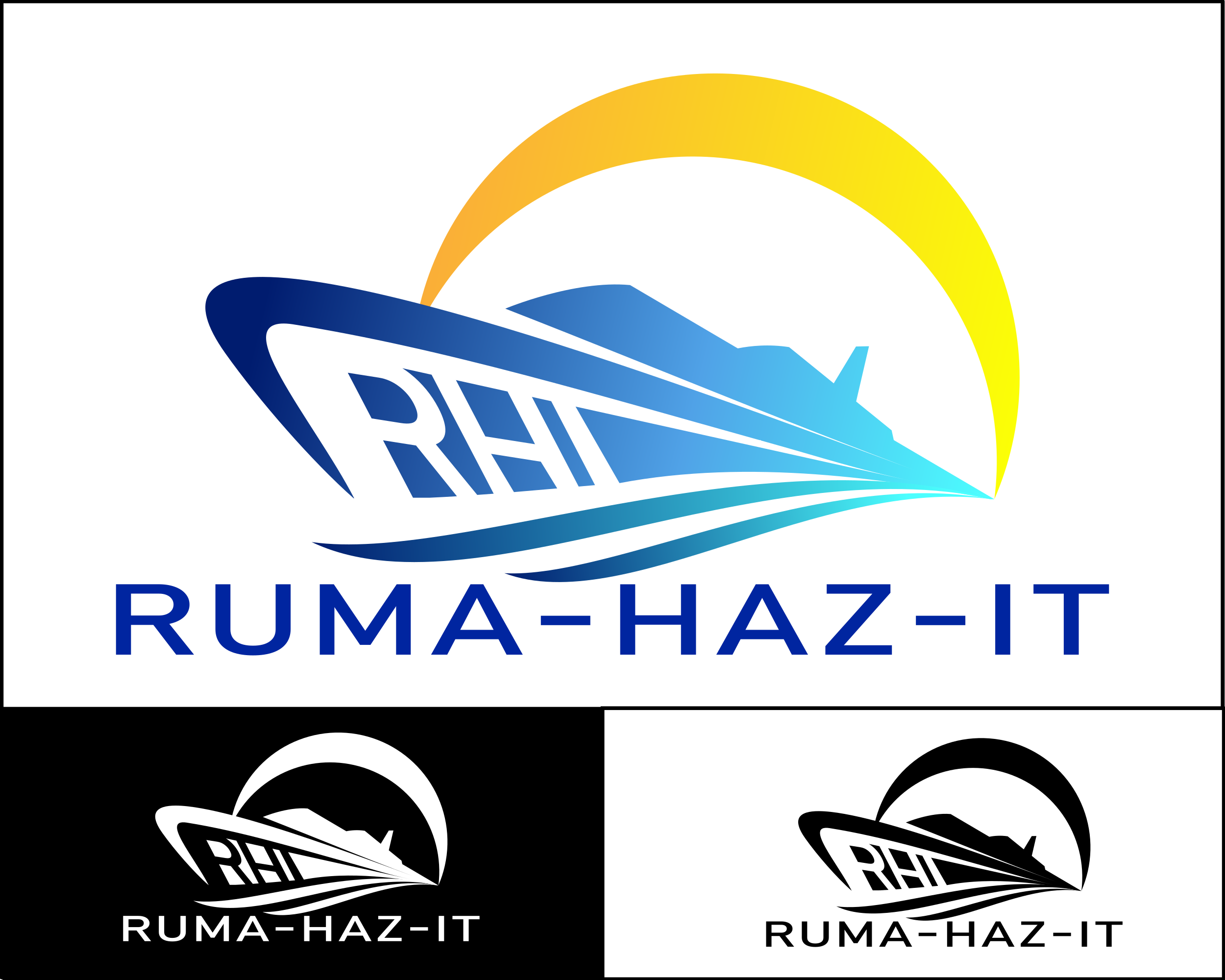 Logo Design for RUMA-HAZ-IT