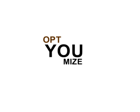 optYOUmize entry by mustafa