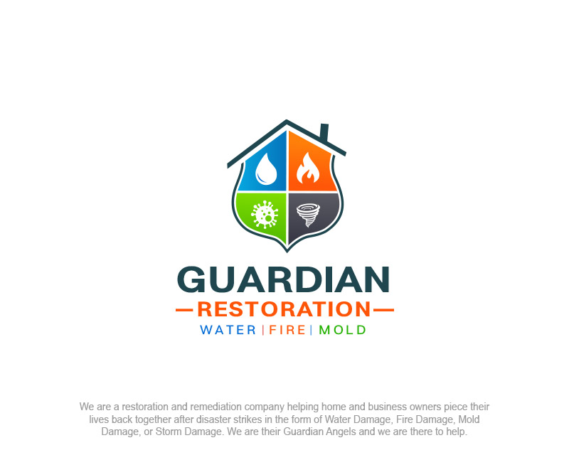 Logo Design entry 2344611 submitted by jayganesh to the Logo Design for GuardianRestorationKC.com run by rtooley