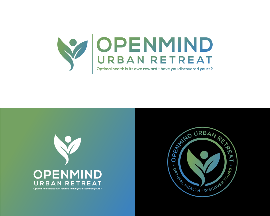 Logo Design for OpenMind Urban Retreat