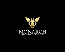 Logo Design entry 2357362 submitted by Crownn to the Logo Design for Monarch Equine Sports Medicine run by monarchequine
