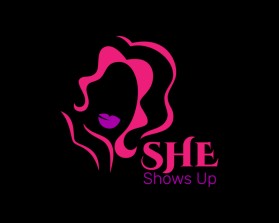 SHE Shows Up entry by designstreak