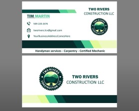 Two Rivers Construction entry by Marvine S