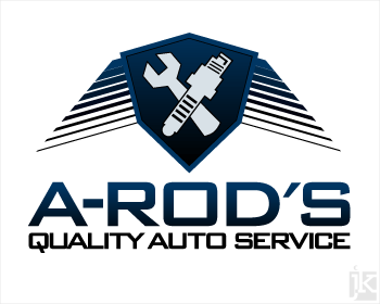 Logo Design entry 84242 submitted by Jenn.K. to the Logo Design for A - RODS AUTO SERVICE run by A-RODS