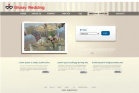 Glossy Wedding entry by maadezine