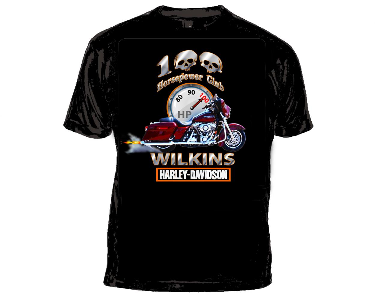 T-Shirt Design for www.wilkinsharley.com