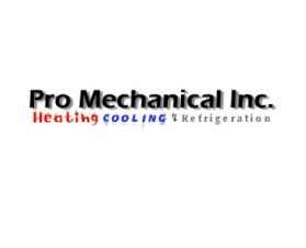 Pro Mechanical Inc. Heating Cooling & Refrigeration entry by LOGOme
