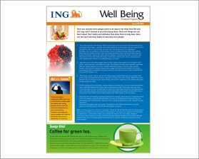 Employee Wellbeing Newsletters entry by Asigns
