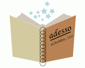 www.adessoalbums.com entry by logoman