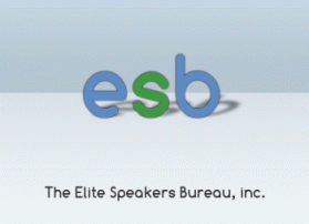 THE ELITE SPEAKERS BUREAU, INC entry by aim_designz