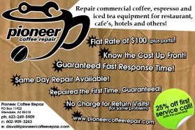 Pioneer Coffee Repair entry by UnravelingPerfection