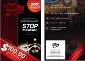 Pioneer Coffee Repair entry by Better