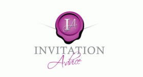 InvitationAdvice.com entry by truebluegraphics