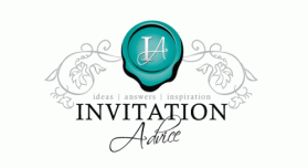InvitationAdvice.com entry by truebluegraphics