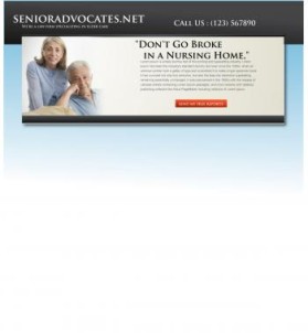 Banner Ad Design entry 126512 submitted by Brando Graphic Art to the Banner Ad Design for Banner Ad for Elder Law Attorneys run by netbizkidz