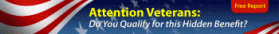 Banner Ad for Free Veterans Report entry by charmaine