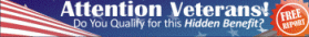 Banner Ad for Free Veterans Report entry by madcom