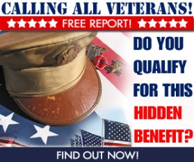 Banner Ad for Free Veterans Report entry by manzdesign