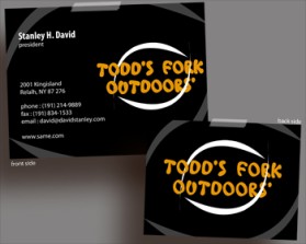 Todds Fork Outdoors entry by engleeinter