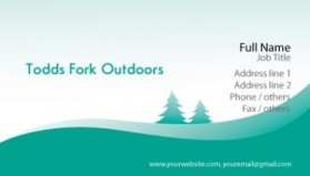Todds Fork Outdoors entry by coderea