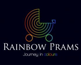 Rainbow Prams logo & graphic design entry by nymphantom